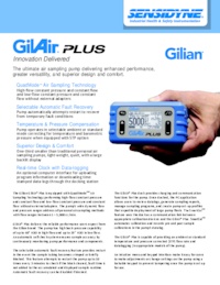 Sensidyne release firmware changes to the GilAir® Plus | Shawcity | ESI