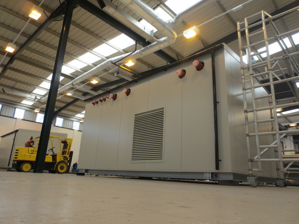 Prefabricated Packaged Plantroom Refurbished Offices Constant Air