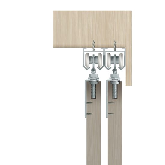 Series 20 sliding door system (90kg) Runners Sliding Door Systems