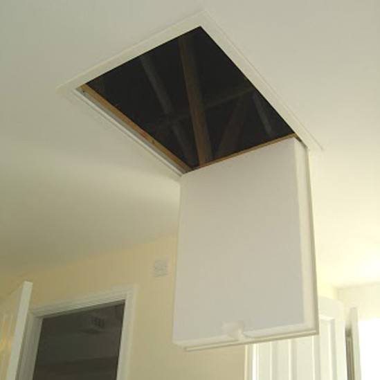 PD35/MK2 plastic dropdown loft hatch Access Building Products ESI Building Design