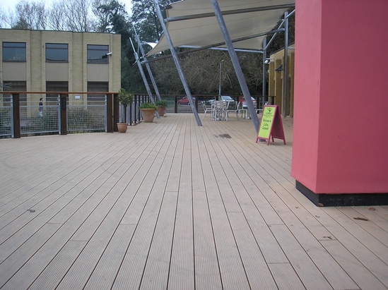 Q-Deck® Twinson® composite decking | Hoppings Softwood Products | ESI