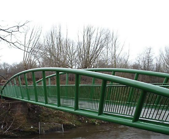 Bowstring Truss Bridge