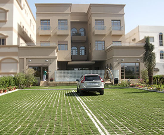 Grasscrete private car park Kuwait Zoom Add to mood board 