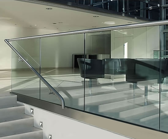 Structural glass balustrades systems