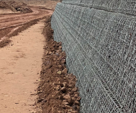 Mineral Terramesh Soil Reinforcement System Maccaferri Esi