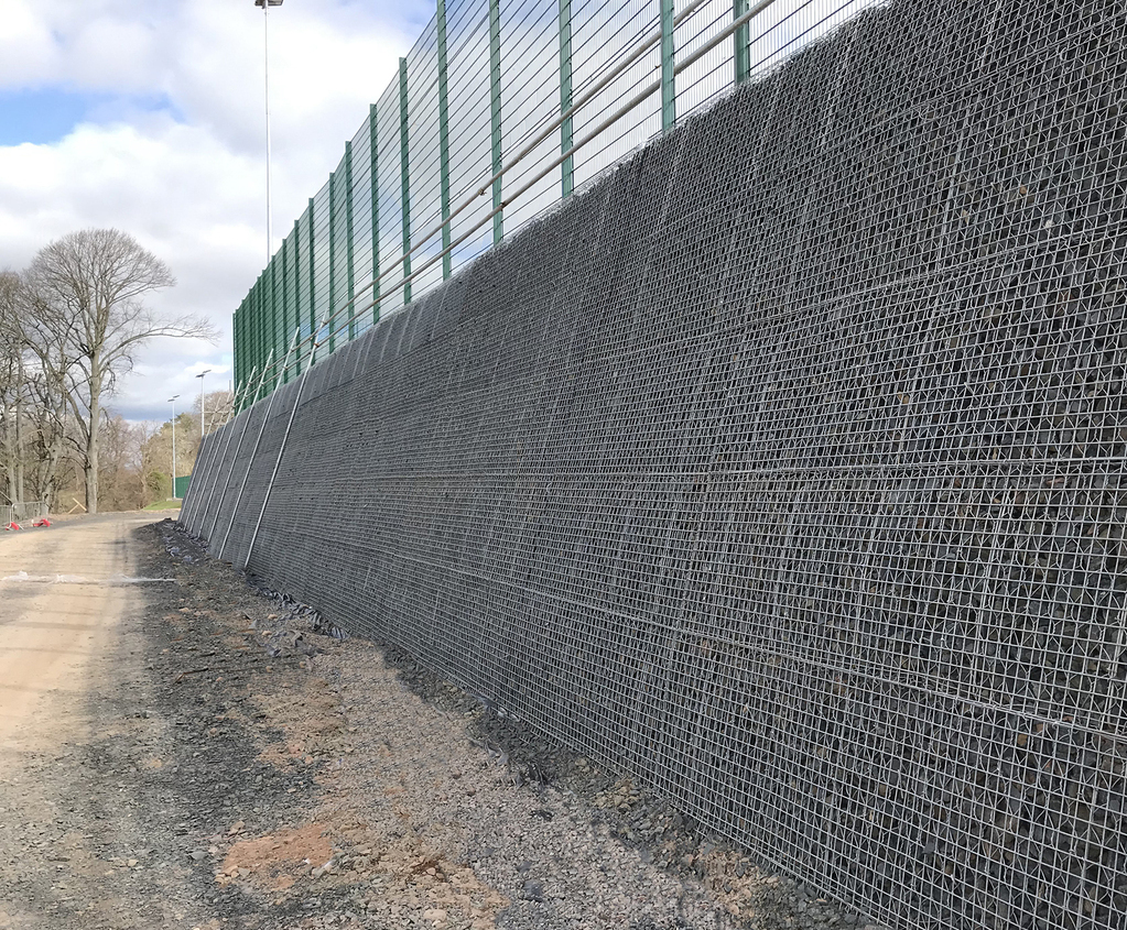 Mineral Terramesh Soil Reinforcement System Maccaferri Esi