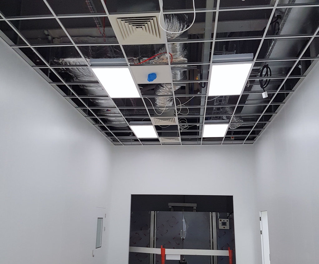 Lay In Metal Grid Ceilings Modular Sterile Developments ESI