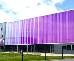 cladding translucent panels reduce costs hall sports rodeca