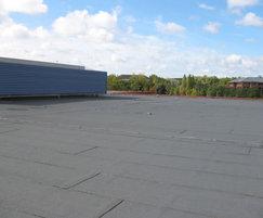 Brick Slips Installation Single Layer Roofing Felt