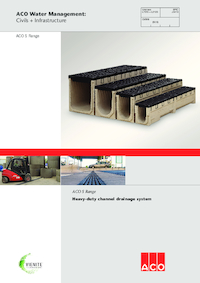 Aco S Range Heavy-duty Channel Drainage 