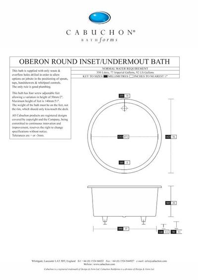 Oberon Circular Bath Design And Form Esi Interior Design