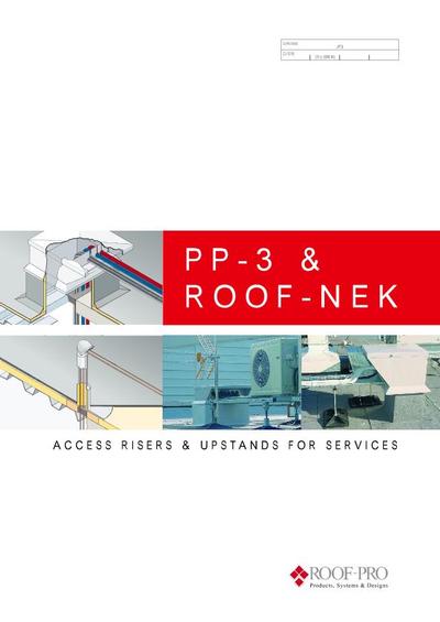 PP-3 pipe & cable building services riser for flat roofs | Roof-Pro ...
