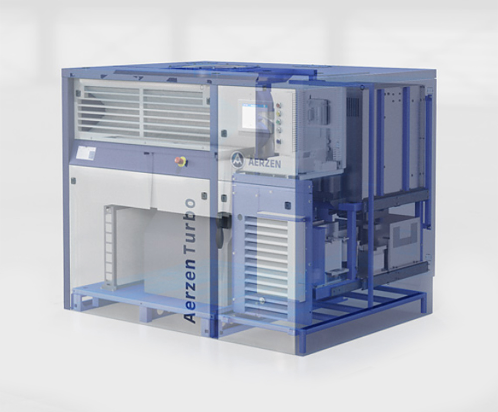 Generation 5 turbo blower for wastewater aeration Aerzen Machines Ltd