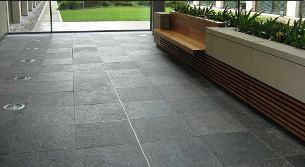 Caithness Flagstone natural dark grey sandstone paving A & D