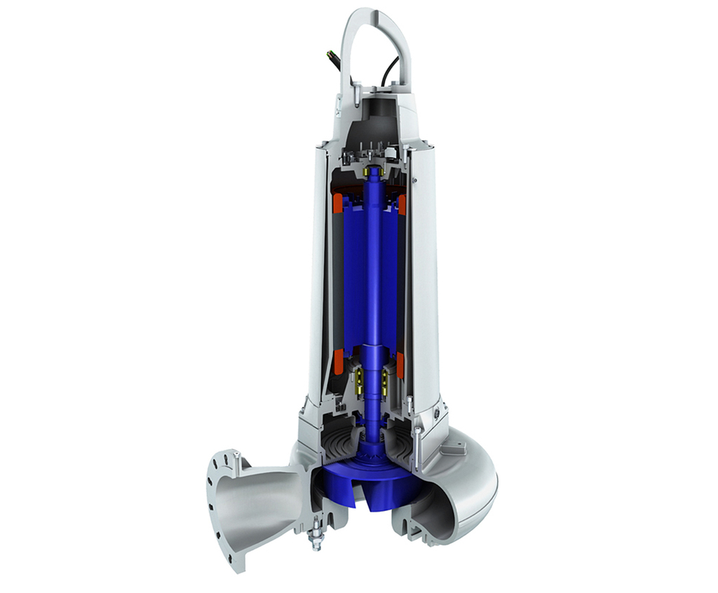 Submersible sewage pump type ABS XFP 30750 kW Sulzer ESI Enviropro