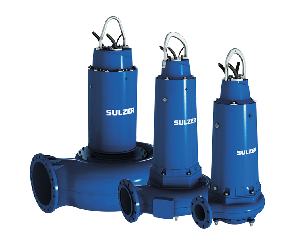 Submersible sewage pump type ABS XFP 30750 kW Sulzer ESI Enviropro