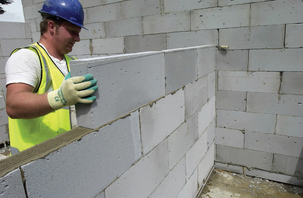 ThinJoint system used in housing association newbuilds H+H UK ESI