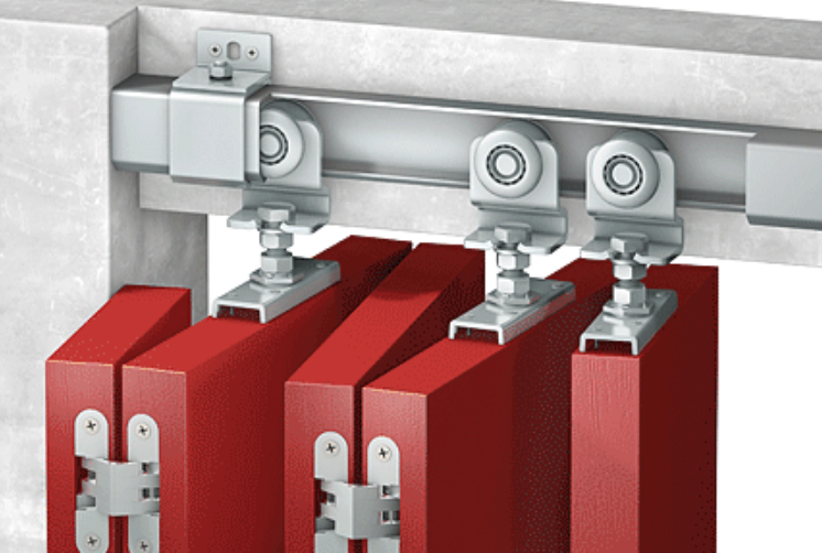 Series 250 heavy duty sliding door system (1000kg) Runners Sliding