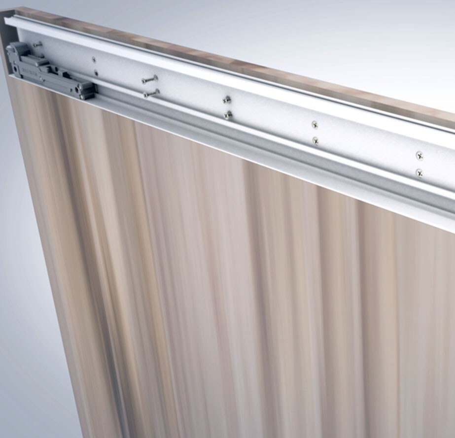 Invisible sliding door systems for homes and offices Runners Sliding