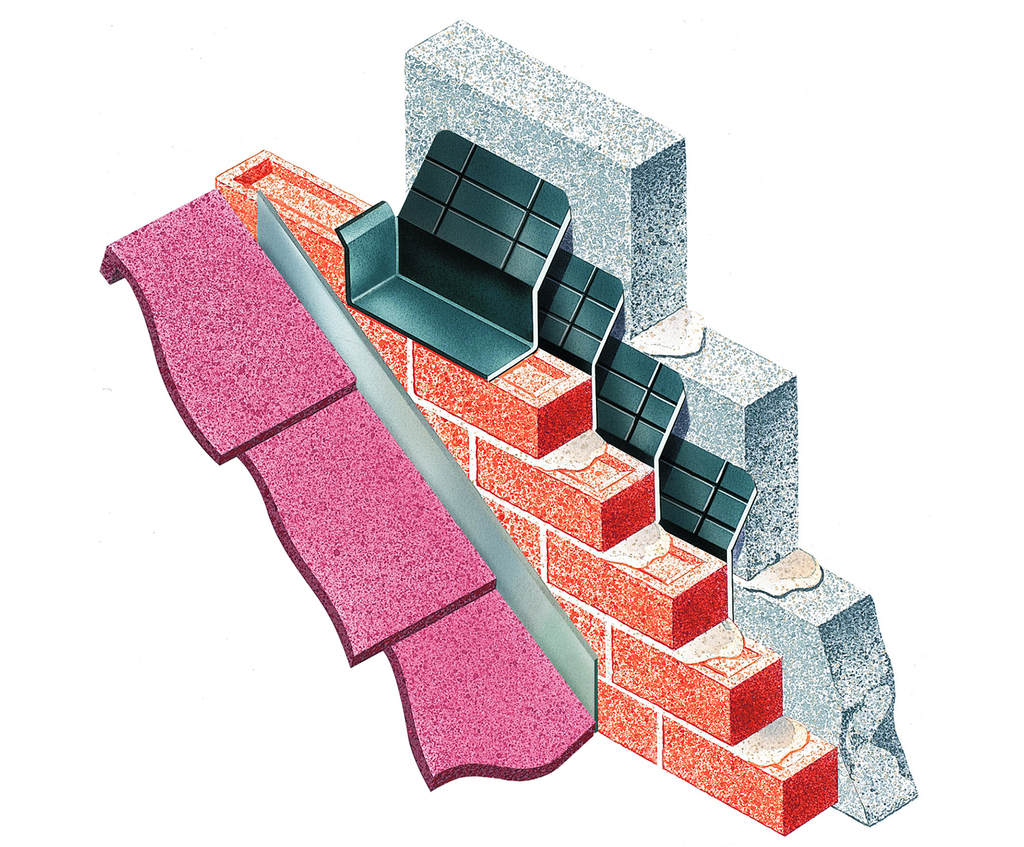 Advantage unleaded gable abutment trays Cavity Trays ESI Building
