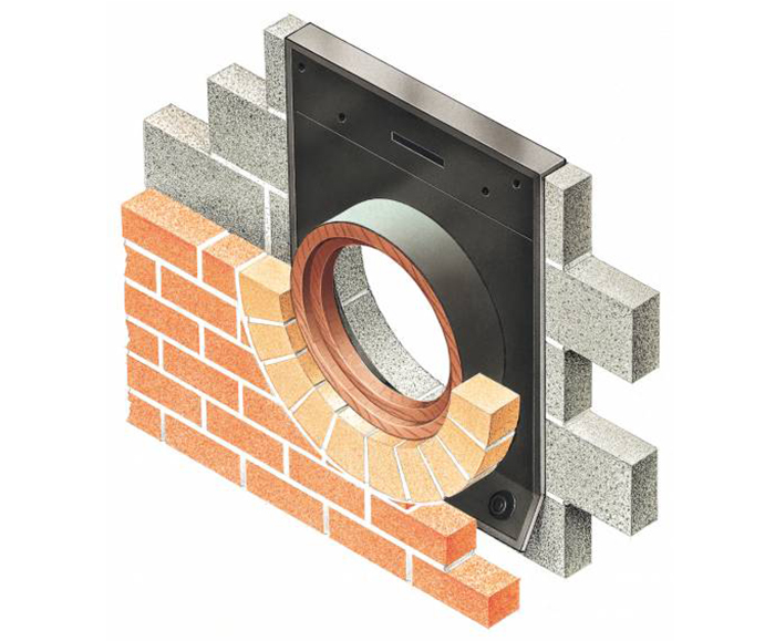 Type K circular cavity tray Cavity Trays ESI Building Design