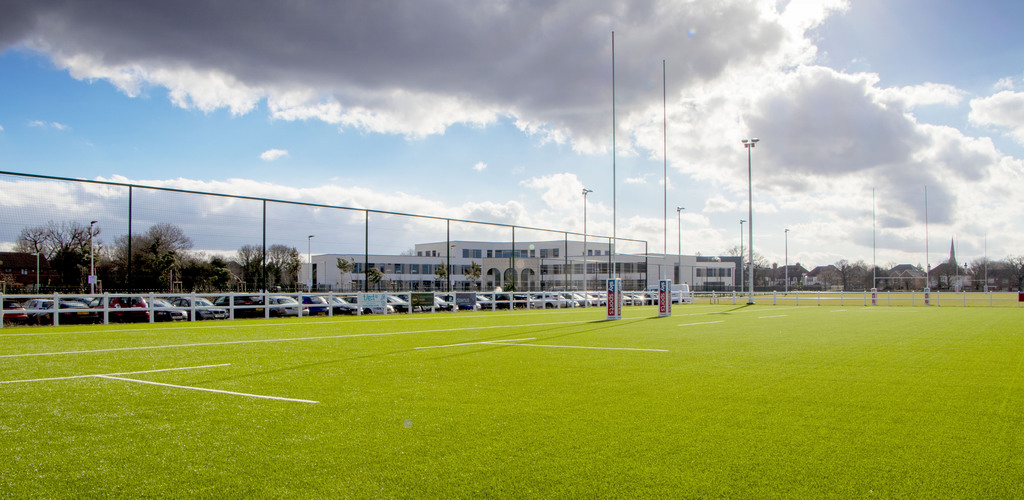 New sports fencing for Rugby Club CLD Fencing Systems