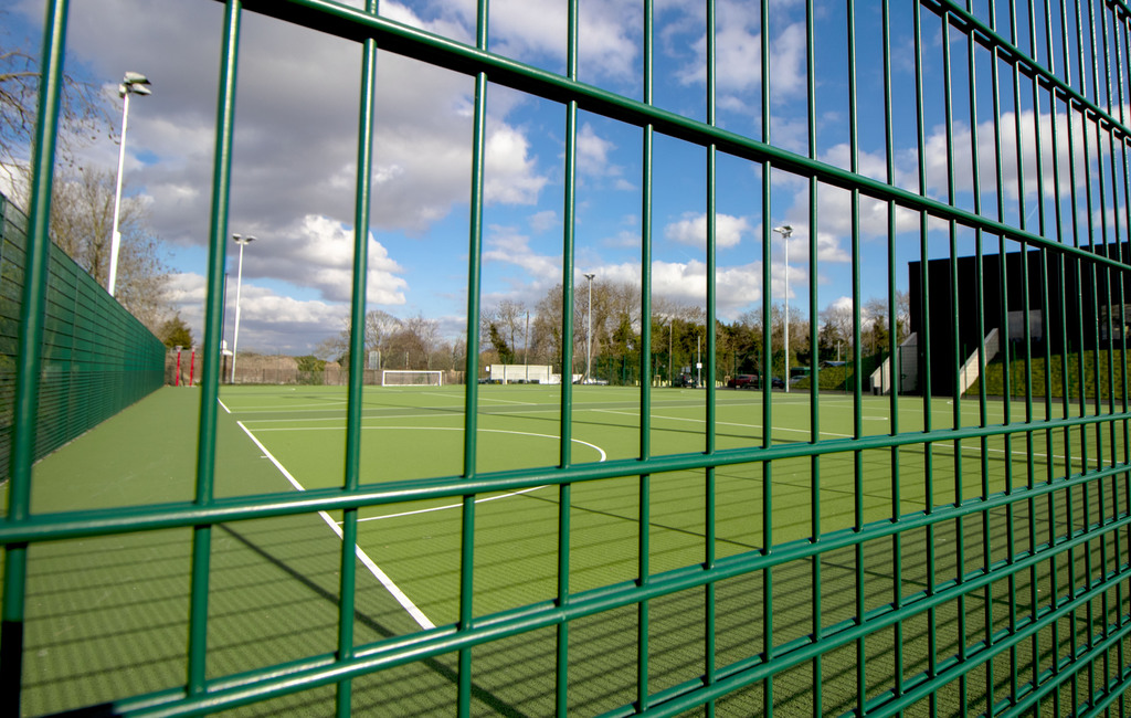 New sports fencing for Rugby Club CLD Fencing Systems