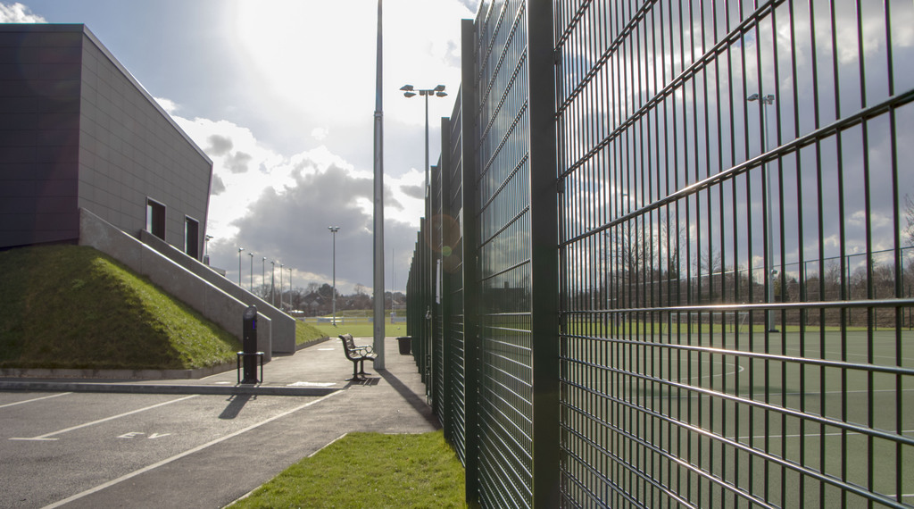 New sports fencing for Rugby Club CLD Fencing Systems