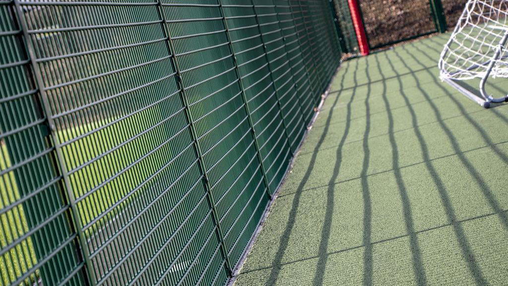 New sports fencing for Rugby Club CLD Fencing Systems