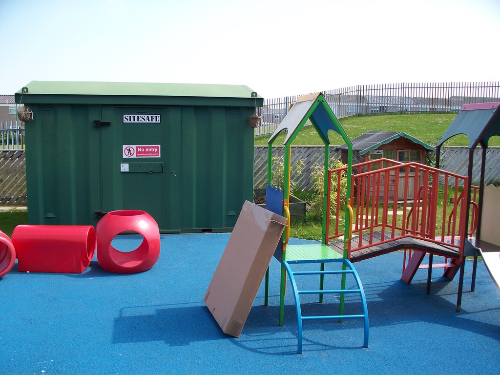 Apex modular playground store Cleveland Sitesafe ESI Building Services