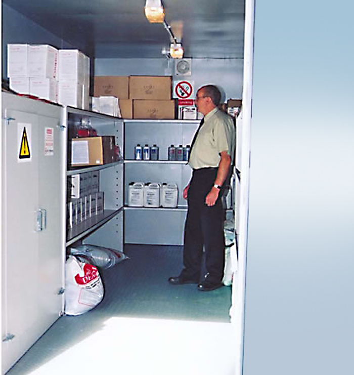 Chemsafe hazardous chemical storage units Cleveland Sitesafe ESI