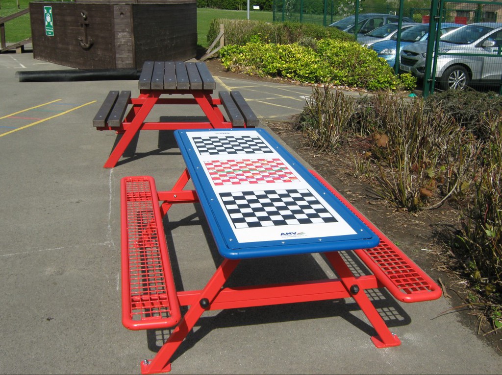 download grounded picnic table