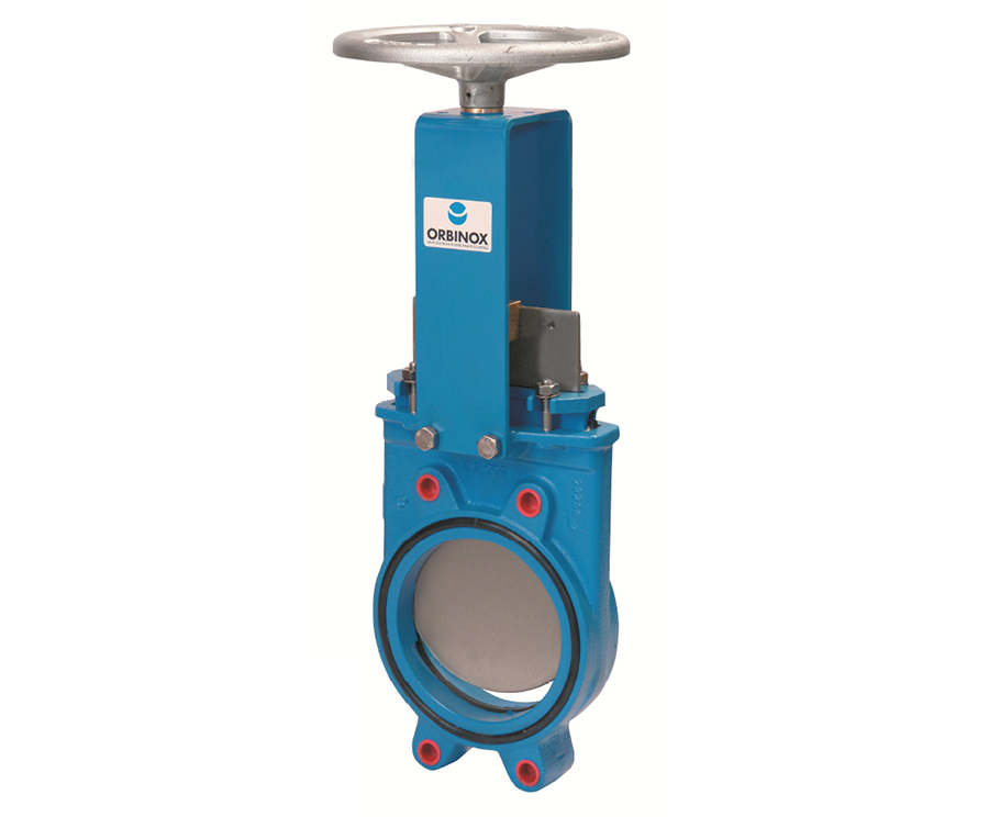 EB bidirectional knife gate valve ORBINOX ESI Enviropro