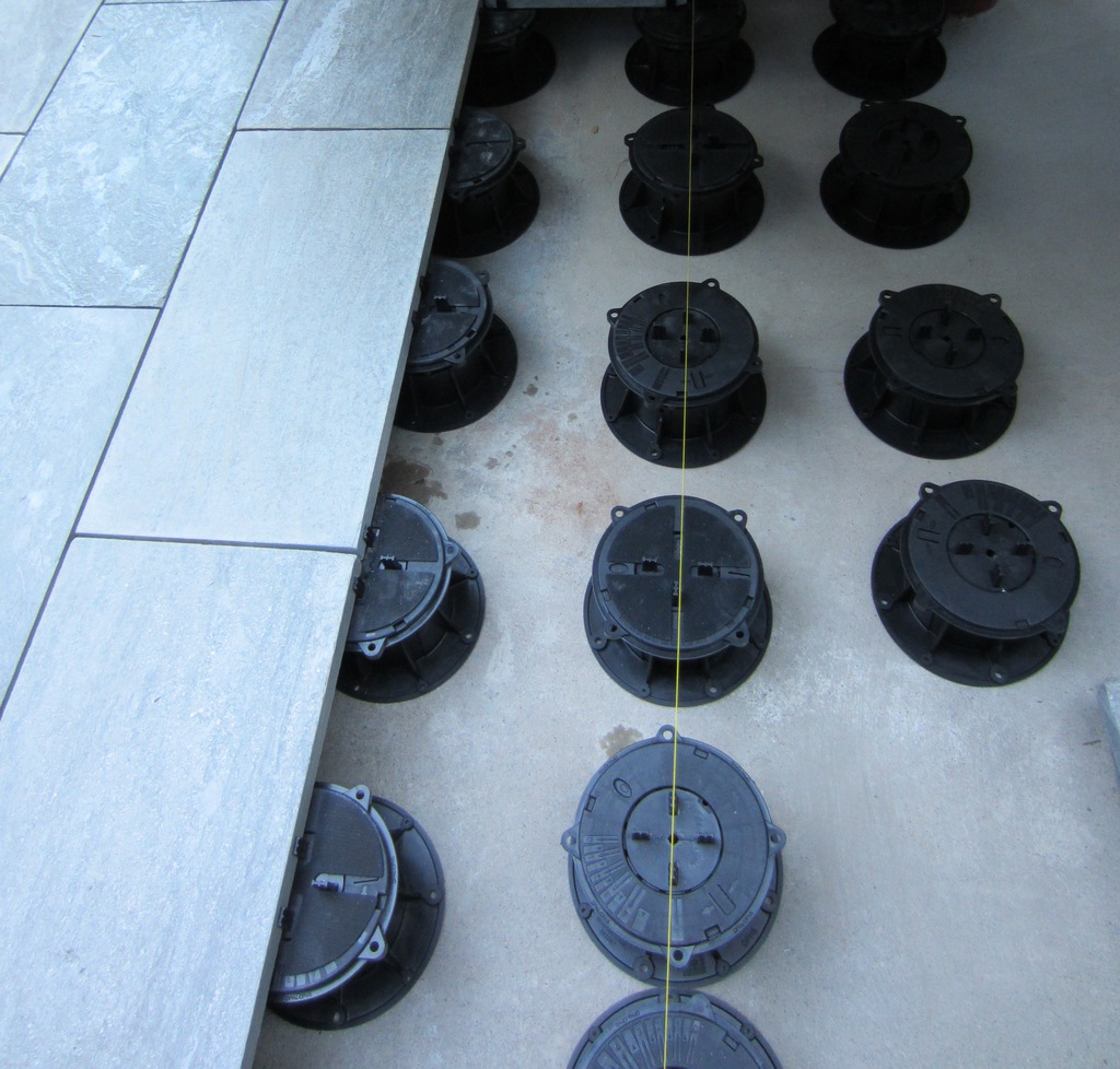 DPH® adjustable pedestals Buzon UK ESI External Works