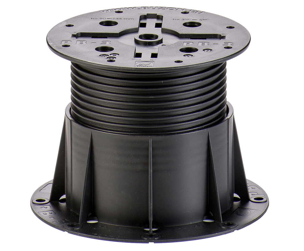 PB adustable support pedestal system Buzon UK ESI External Works