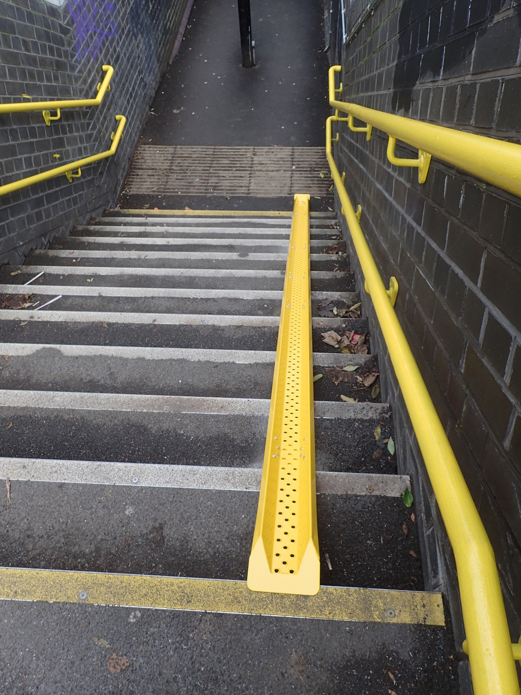 Cycle wheeling ramps for stairways | Cycle-Works | ESI External Works