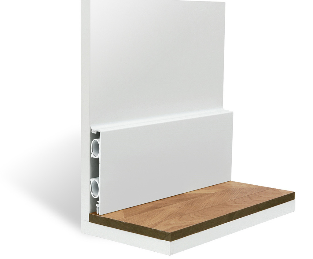 ThermaSkirt® skirting board with integrated heating | DiscreteHeat Co ...