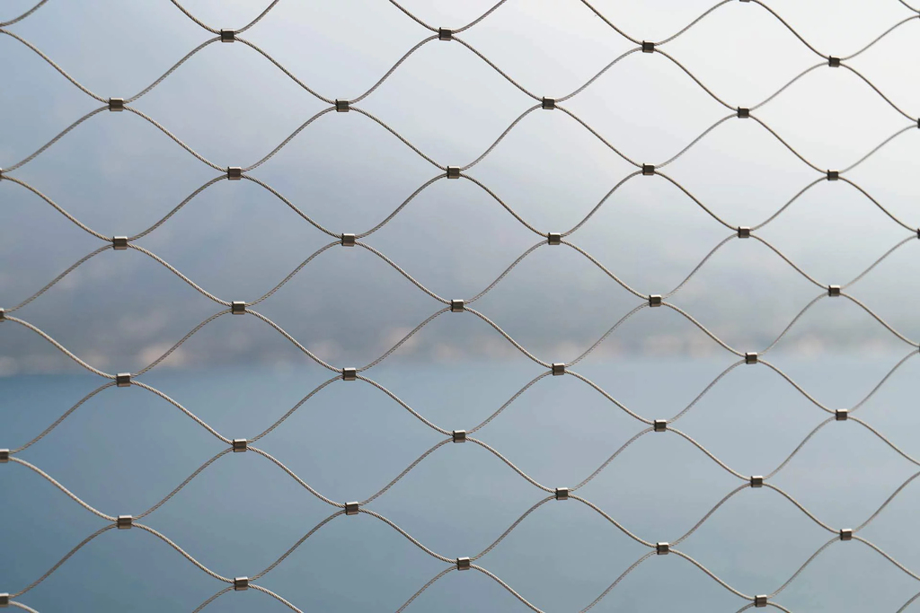 stainless steel wire mesh safety netting MMA Architectural Systems ESI External Works