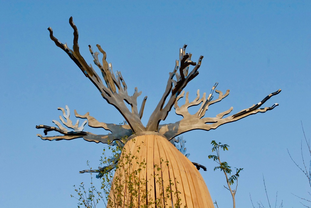 Baobab Tree And Slide Sculpture Chester Zoo Handspring Design Esi