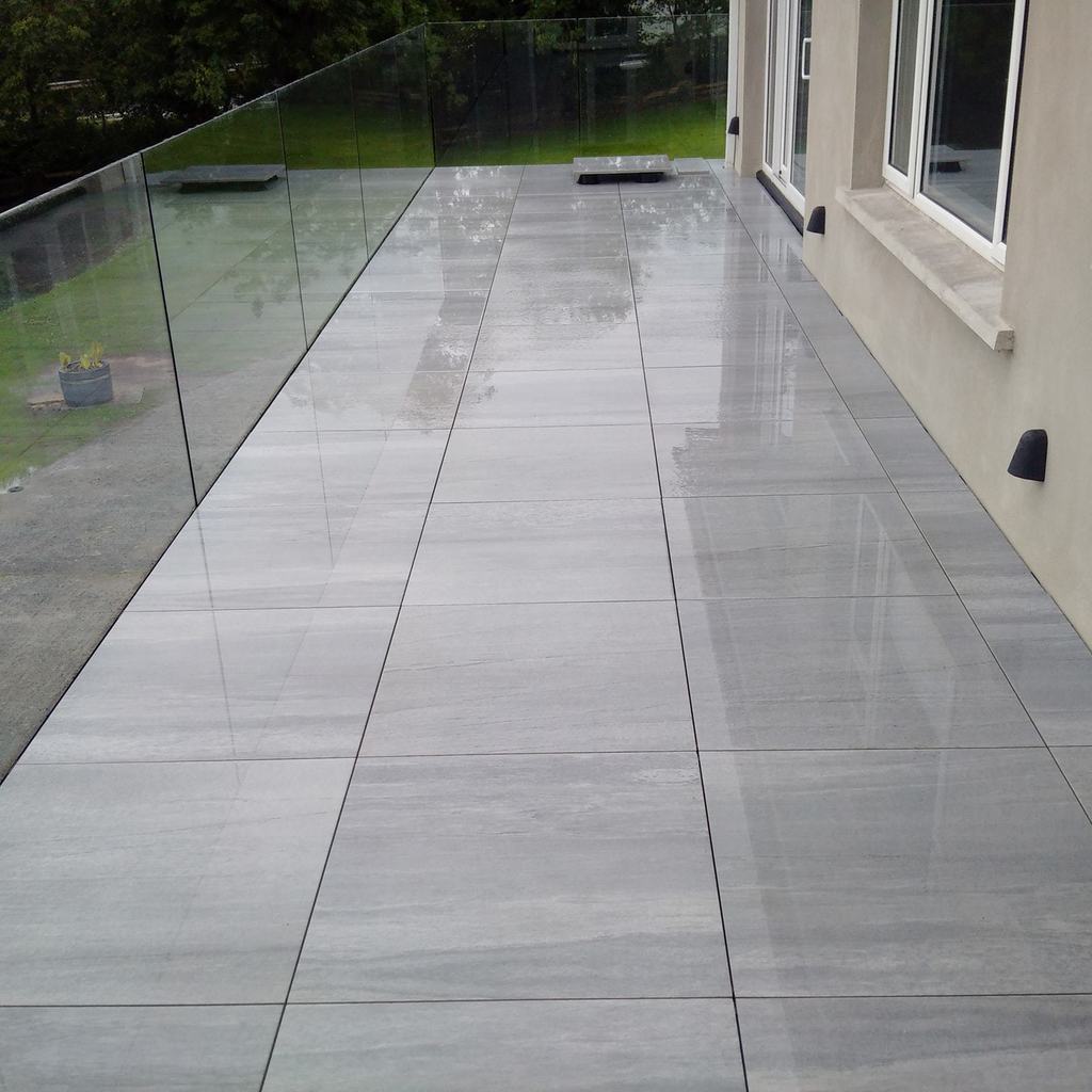 Atria external porcelain floor tiles | Kinley | ESI External Works