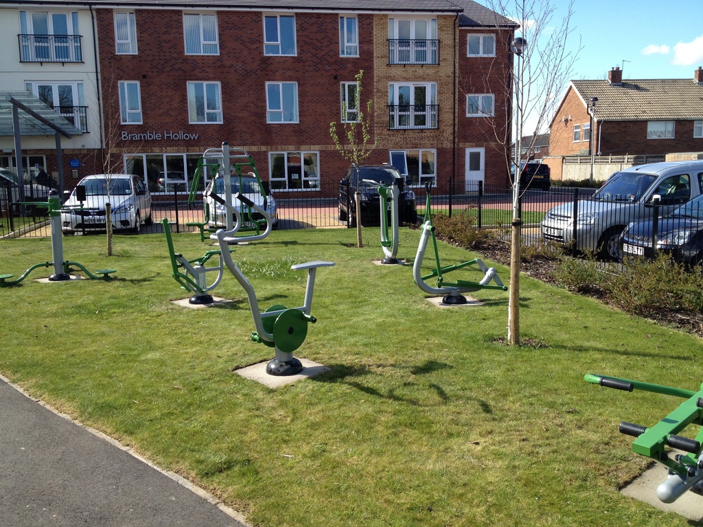 Community outdoor gym equipment bundle Caloo Ltd ESI External Works