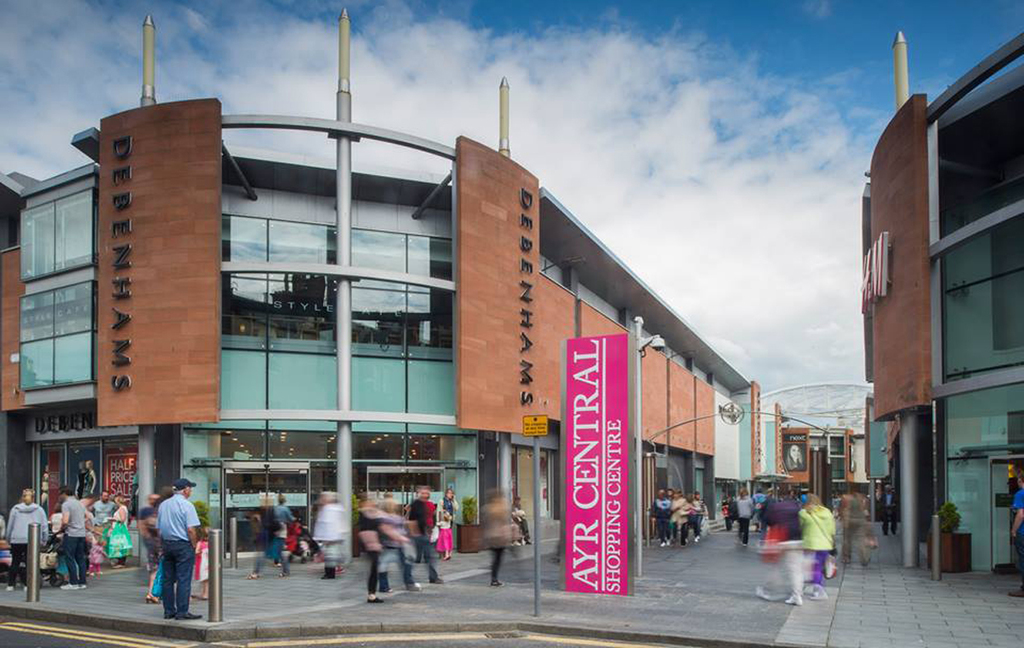 Seating For Busy Shopping Centre, Ayr | Langley Design Street Furniture ...