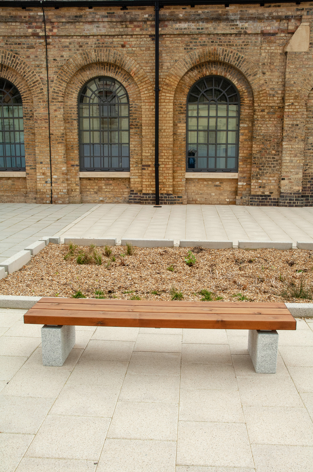 Bespoke street furniture for Peterborough development Langley Design