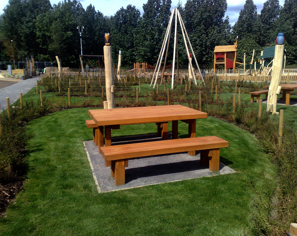 Sheldon All Timber Picnic Table SPT314 Langley Design Street