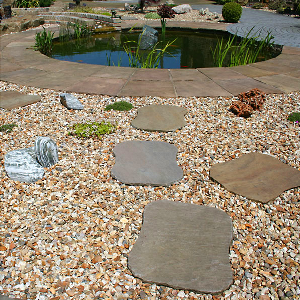 Golden Gravel 20mm Derbyshire Specialist Aggregates ESI External