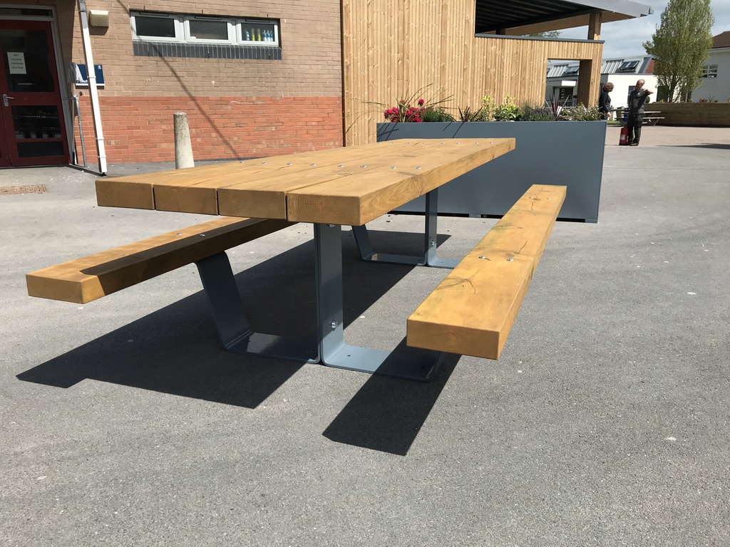 Pik Picnic Table Factory Furniture ESI External Works