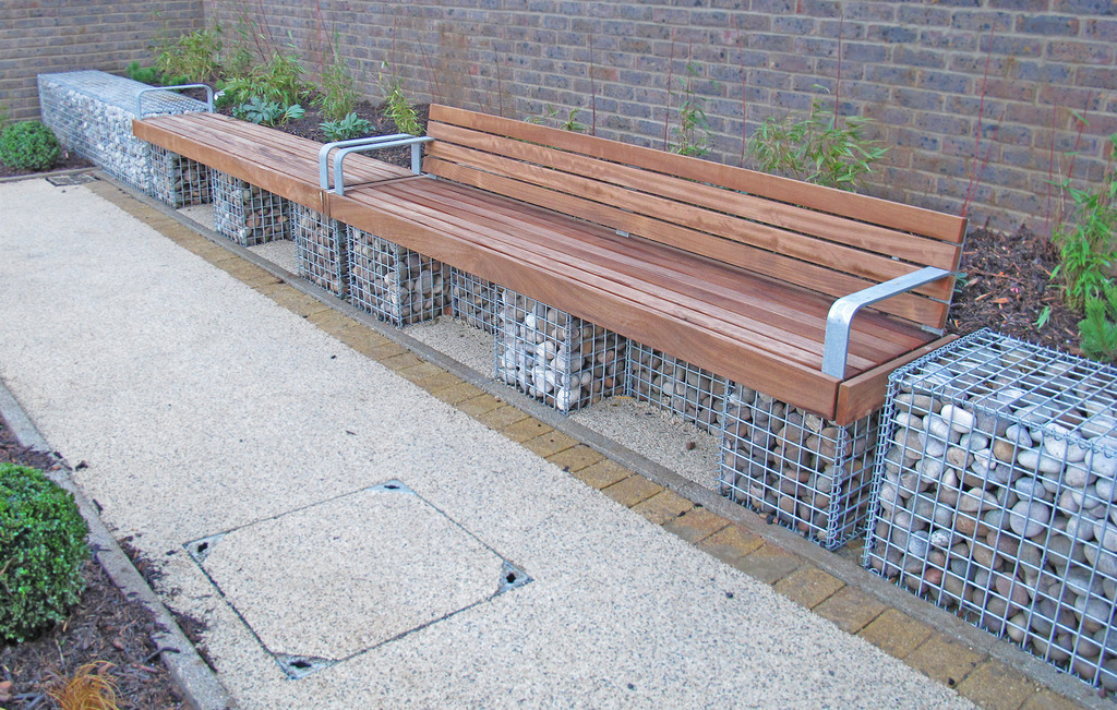 Elements® Seat & Bench Gabions Furnitubes International ESI