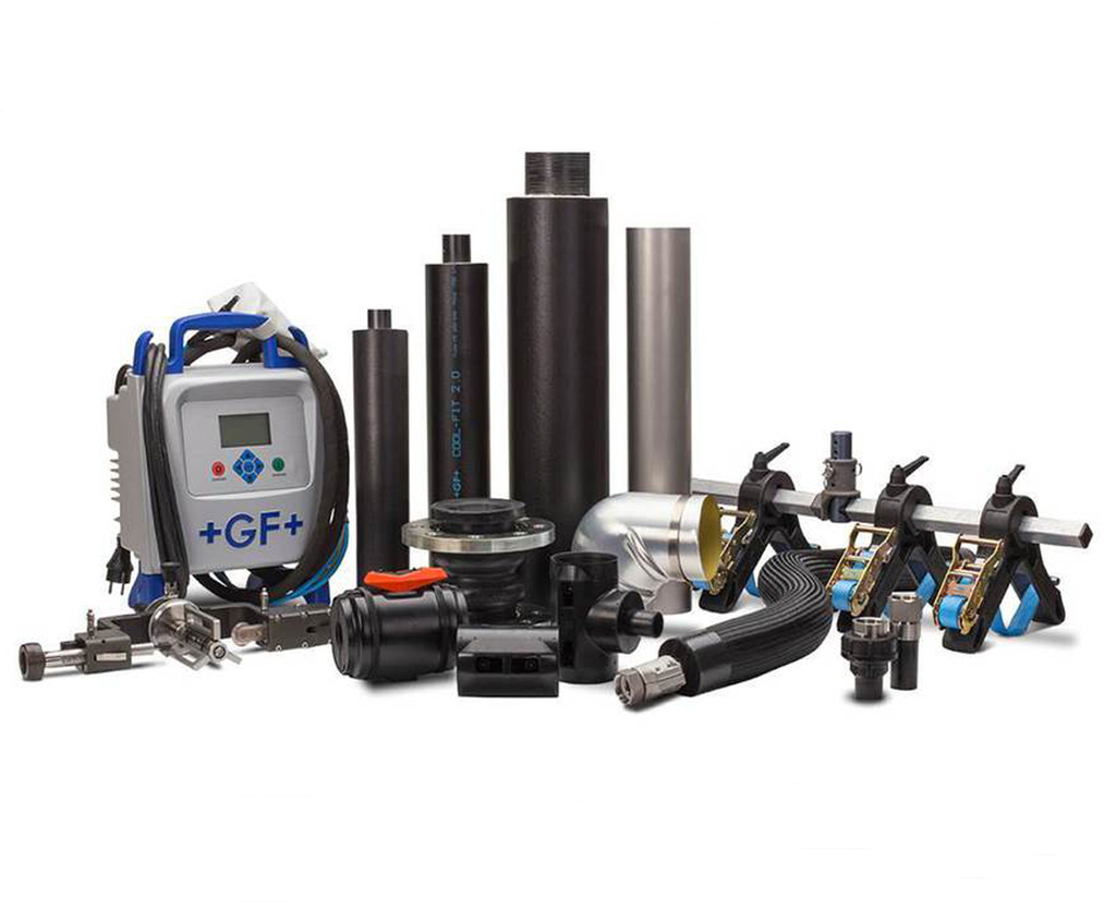 COOLFIT 2.0 preinsulated PE100 plastic piping system Fischer