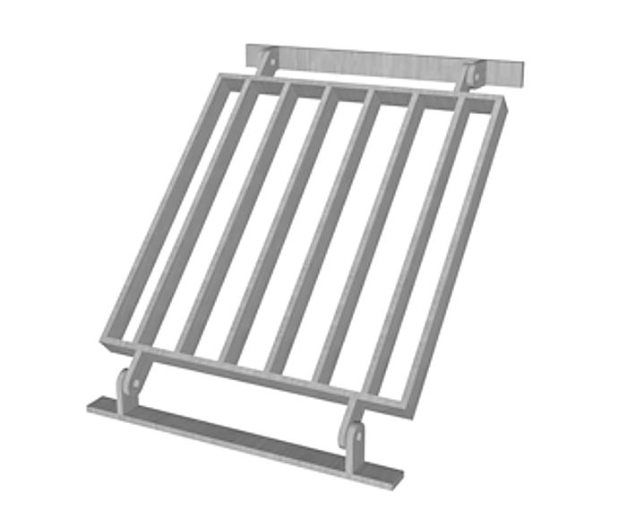 45° sloped trash screens | Althon | ESI External Works