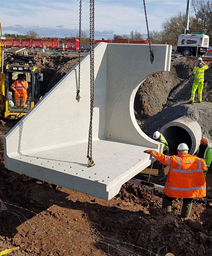 SFA headwalls for marina project - Upton upon Severn | Althon | ESI ...